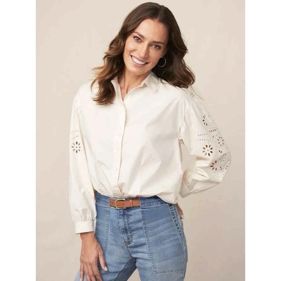 Good Hart Tops - Good Hart by Matilda Jane Balloon Sleeve Under Canvas Tunic Blouse- XXLarge NEW